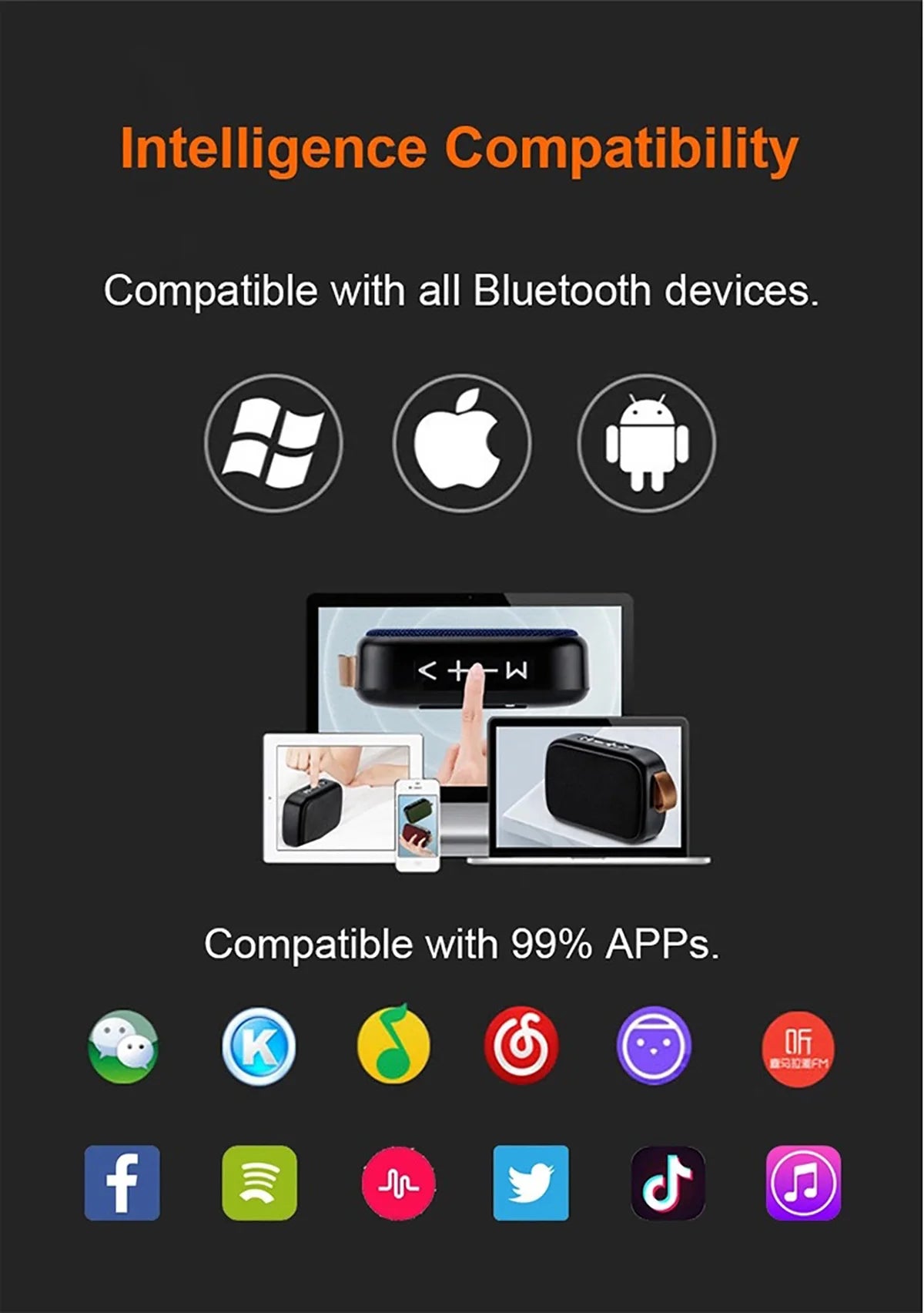 Tragbare Lautsprecher für den Außenbereich, Bluetooth 5.0, Mini-Oxford-Lautsprecher, kabellose Säule, 3D-Stereo-Musik-Player, Surround-HiFi-Soundbox