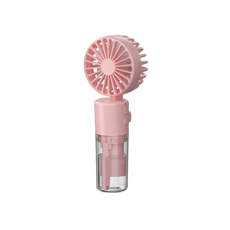 Portable Spray Fan 4 Vitesses – Brumisateur & Ventilateur Rechargeable USB